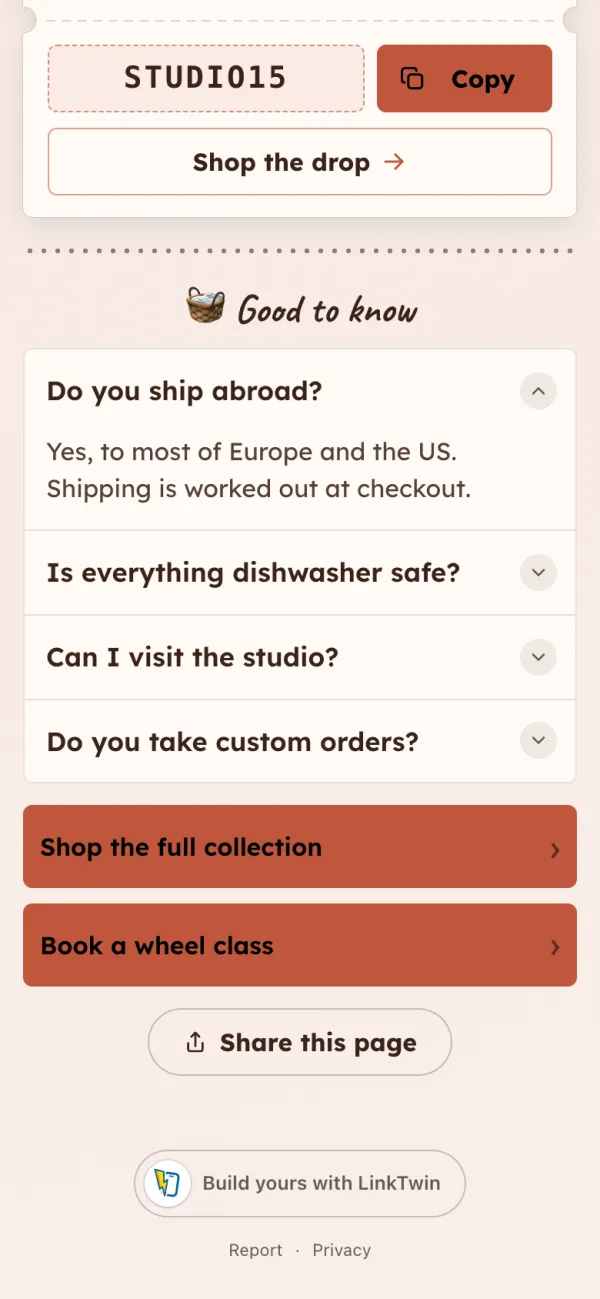 Answer what people always ask