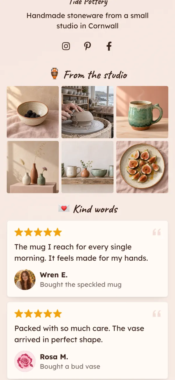 Your photos as a grid
