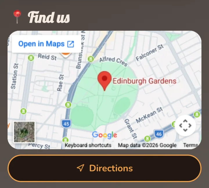 For shops, studios and meeting points