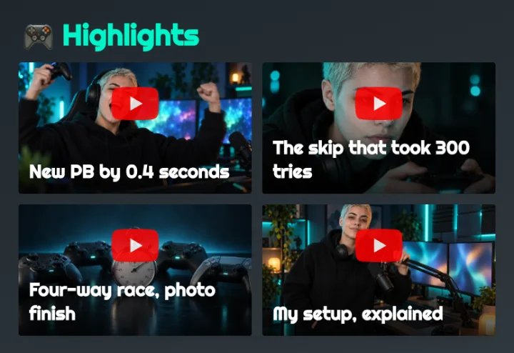 Show several as a grid