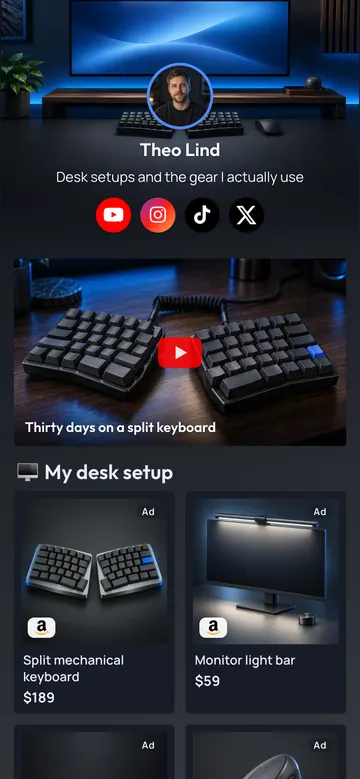 Modelo Tech Desk